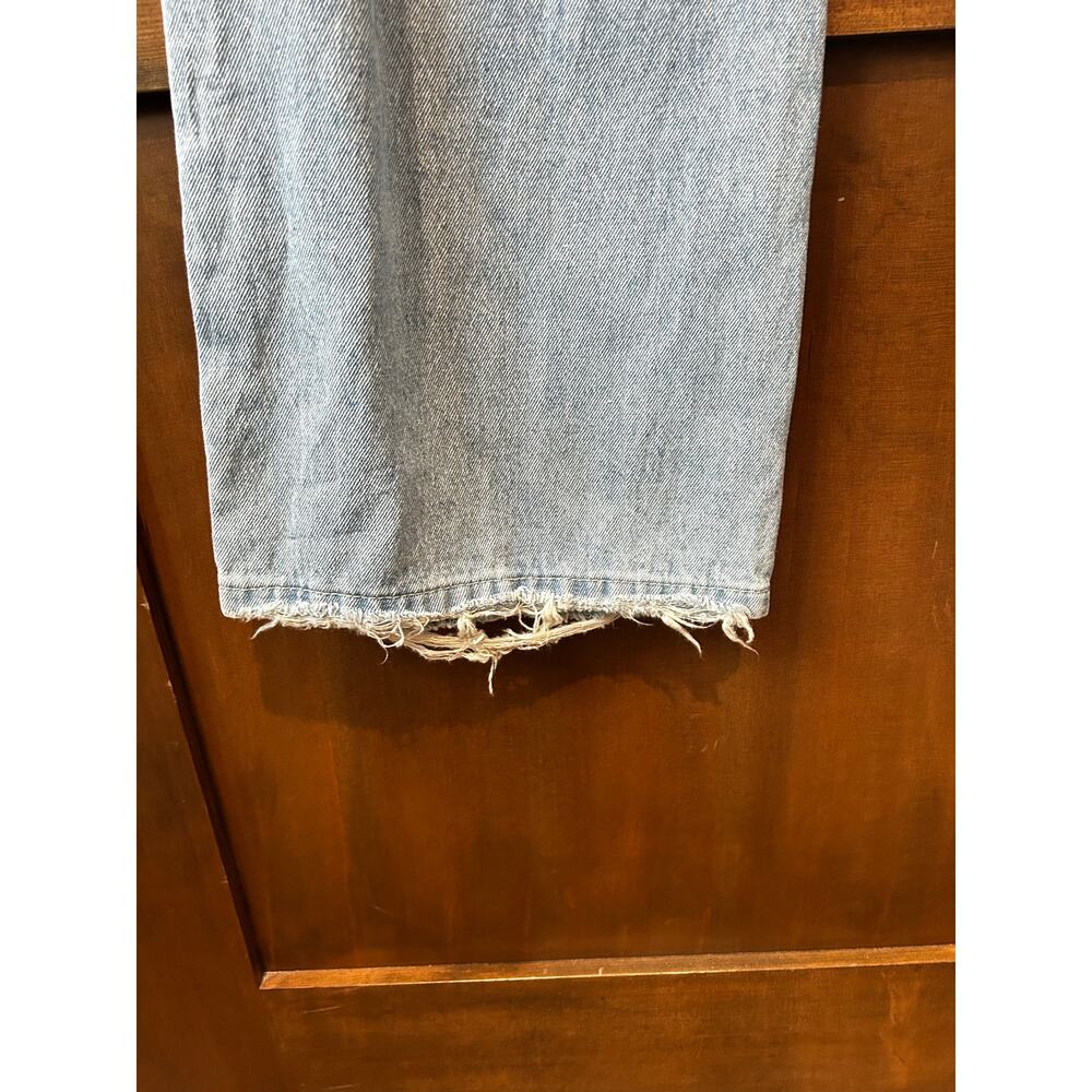 NWT Vervet Leslie 90's Vintage Flare Jeans Distressed Size 29 Light Wash - Picture 7 of 12